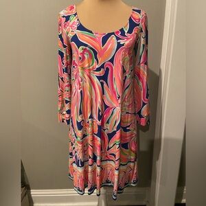 Lilly Pulitzer Emma dress "Banana Flambé"